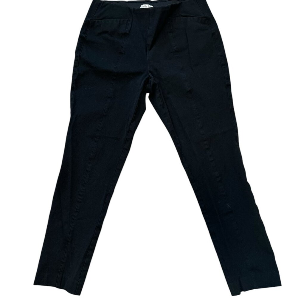 Womens Black Dress Pants Size Medium (4)